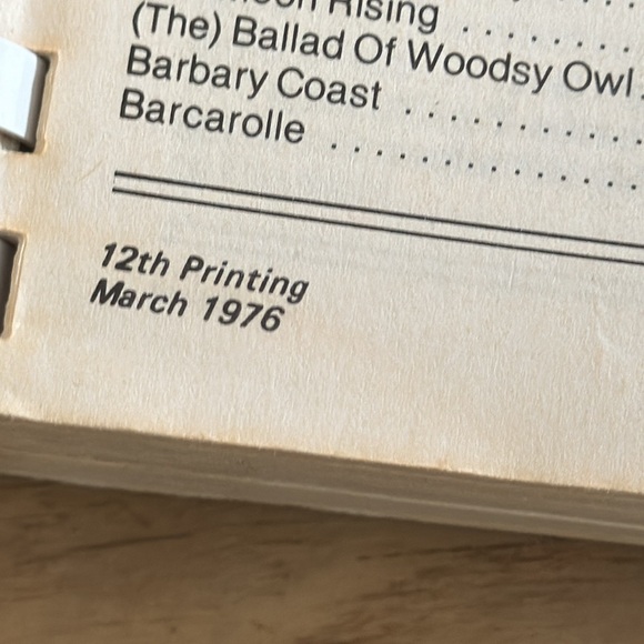 Vintage 1001 Jumbo Song Book EA-3/31 - Picture 4 of 9